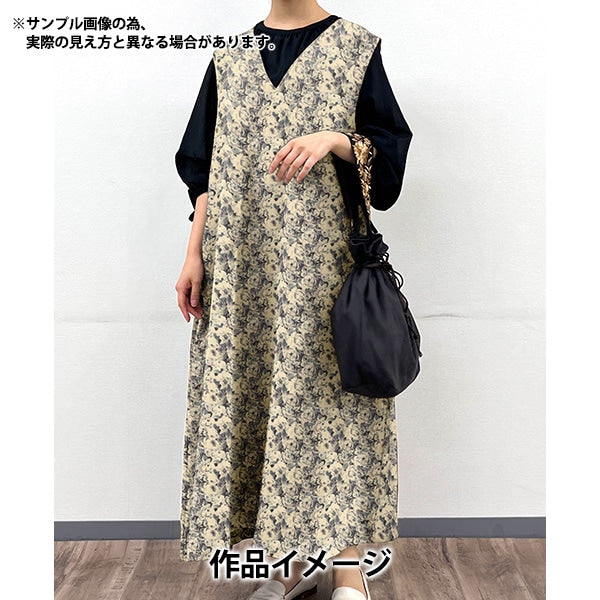 [الكمية من 5] قماش "Liberty Fabrics Corduroy Print Roman Rose 1223212-P23A" Liberty Japan Liberty Japan