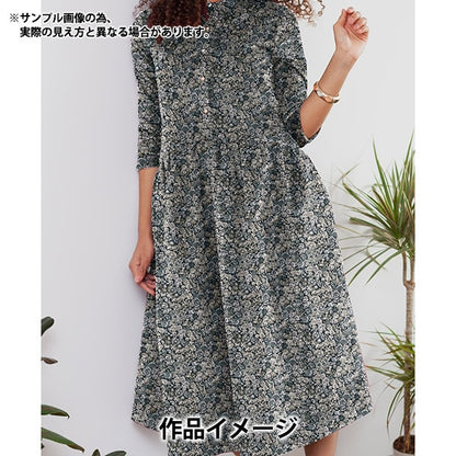 [From quantity 5] Fabric "Liberty Fabric Airy Cott Chave 3639003LJ23G" Liberty Japan