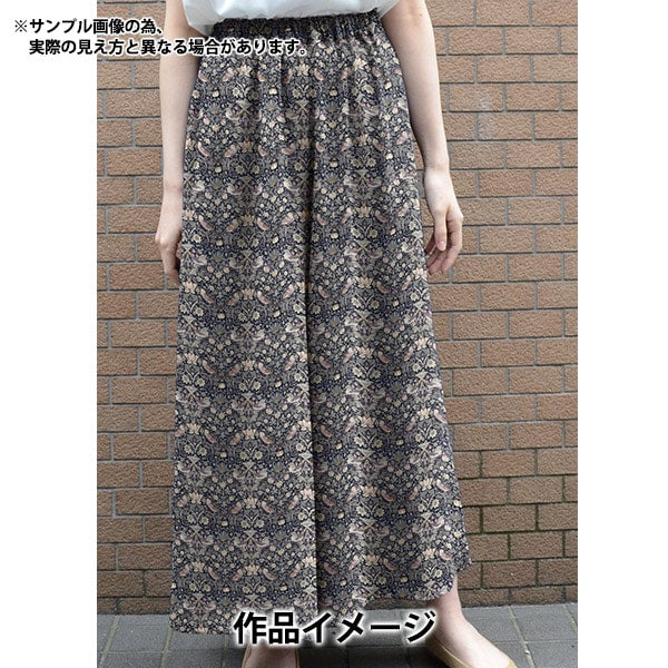 [الكمية من 5] قماش "Liberty Fabrics Tana Lawn Strawberry Thief Blue Purple 3635061-J23L" [Yuzawaya Original]