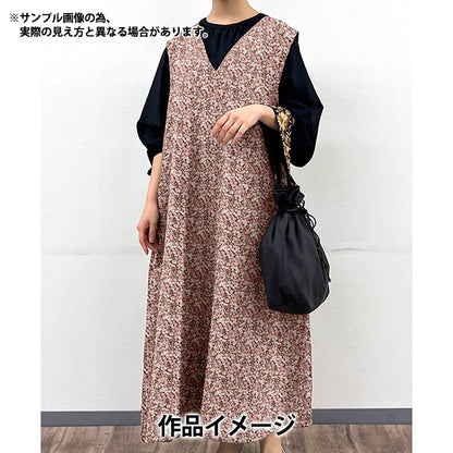 [From quantity 5] Fabric "Liberty Fabric Corduroy Challenge Pink 3639003-J23A] [Yuzawayaoriginal】