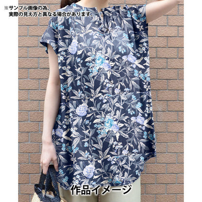 [Из 5] ткани "Liberty Fabric Tanalone Matyl Deblem 3634120-24BU" Liberty Japan Liberty Japan