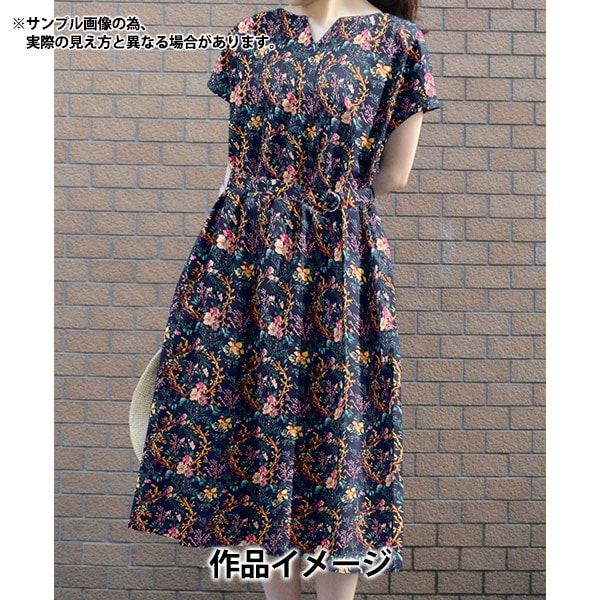 [Из количества 5] ткань "Свобода Fabric Tanalone Coral Medu 3634128-24CU" Liberty Japan Liberty Japan