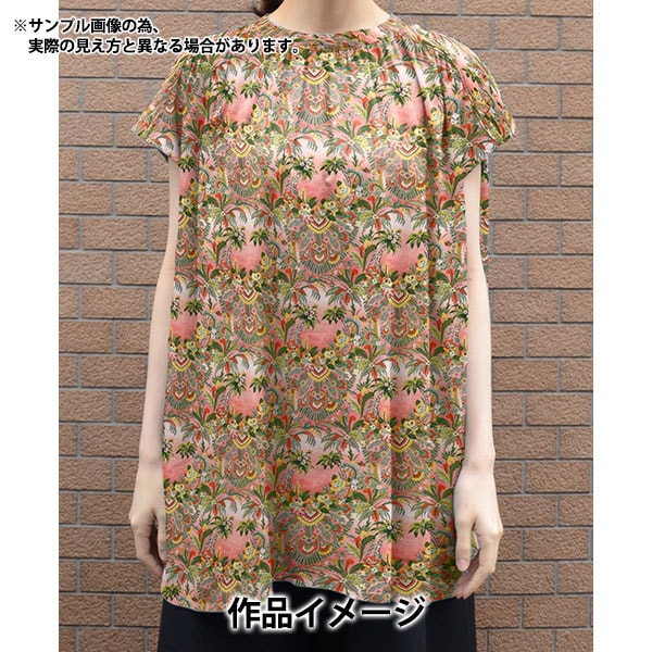 [Из количества 5] ткани "Liberty Fabric Tanalone Milos Paradise 3634131-24BU" Liberty Japan Liberty Japan