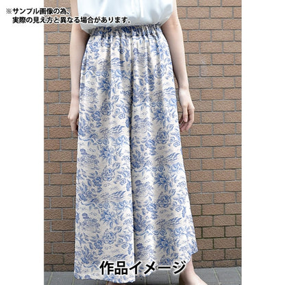 [الكمية من 5] قماش ``Liberty Fabrics Tana Lawn Delft Lagoon 3634135-24AU'' Liberty Japan Liberty Japan