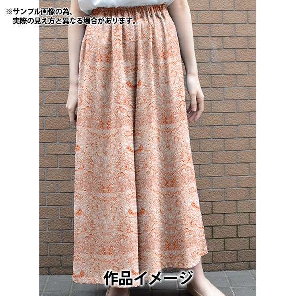 [Aus 5] Stoff "Liberty Fabric Tanalone Indigo Moris 3634139-24bu" Liberty Japan Liberty Japan