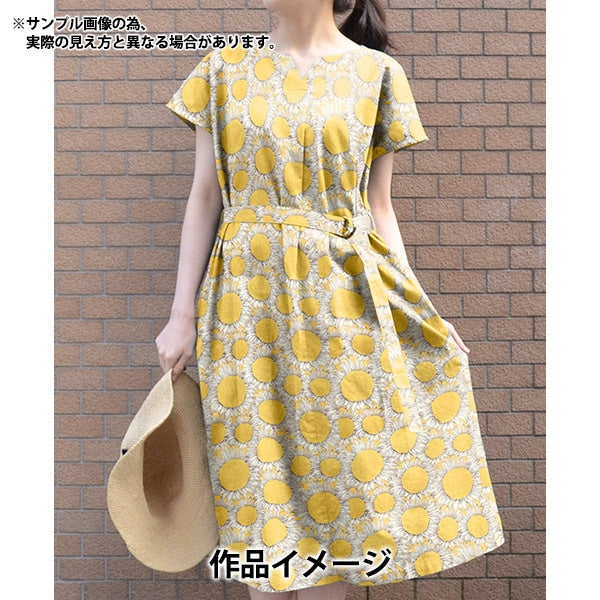 [De la cantidad 5] Fabric "Liberty Fabric Tanalone Hello Sunshine 3634144-24au" Libertad Japón Libertad Japón