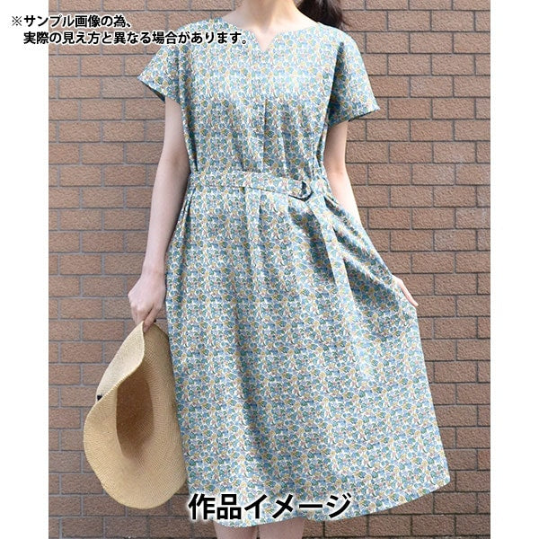 [الكمية تبدأ من 5] قماش "Liberty Fabrics Tana Lawn Carmela Daisy 3634147-24AU" Liberty Japan Liberty Japan