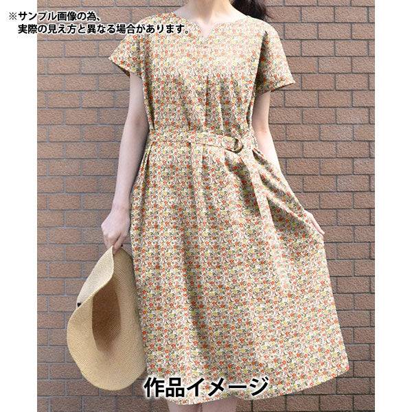 [來自數量5] 織物 “自由結構 塔納草坪 Carmela Daisy 3634147-24BU] Liberty Japan