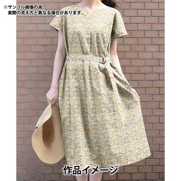 [Aus Menge 5] Stoff "Liberty Fabric Tanalone Carmela Daisy 3634147-24cu" Liberty Japan