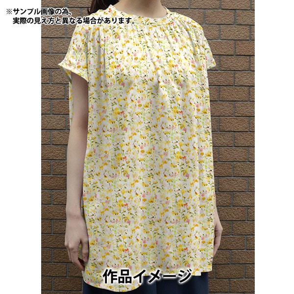 [Из количества 5] ткань "Liberty Fabric Tanalone Inky Fields 3634149-24BU" Liberty Japan Liberty Japan