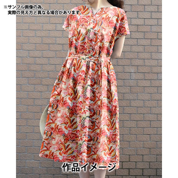 [Из количества 5] ткань "Liberty Fabric Tanalone Unaland Skape 3634150-24CU" Liberty Japan Liberty Japan