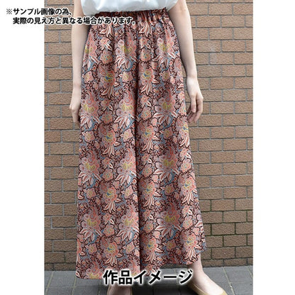 [Из количества 5] ткань "Liberty Fabric Tanalone Collaid Skopic Floral 3634192-24BU" Liberty Japan Liberty Japan