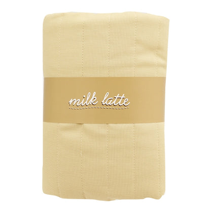 Tela 『láminasColcha cortada Tela Aproximadamente 101 cm x 50 cm de leche latte beige liso mljm-02a"