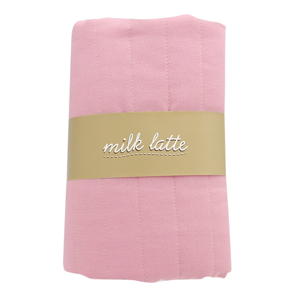 Tela 『láminasColcha cortada Tela Aproximadamente 101 cm x 50 cm de leche con leche rosa MLJM-02B"