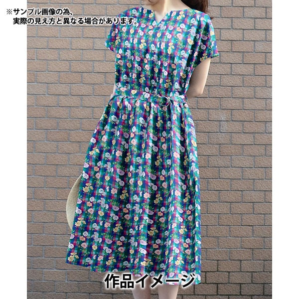 [Aus Menge 5] Stoff "Liberty Fabric Tanalone Cented Garden DC33550-WE" Liberty Japan