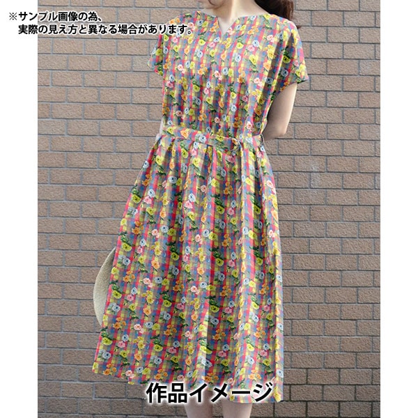 [Da 5] tessuto "Liberty Fabric Tanalone Centrato Garden DC33550-XE" Liberty Japan Liberty Japan