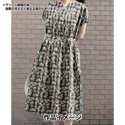 [From quantity 5] Fabric "Liberty Fabric Tana lawn Cented Garden DC33550-ZE] Liberty Japan