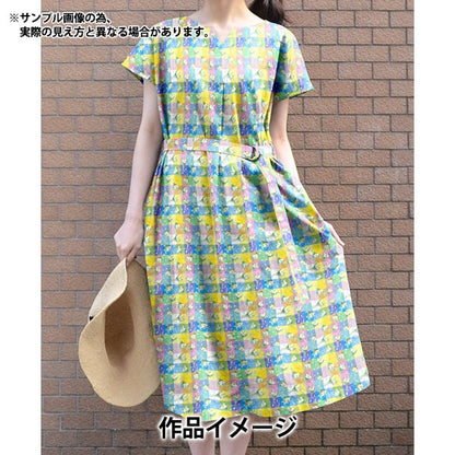 [Из 5] ткани "Liberty Fabric Tanalone Dancing Duffy Dil DC33551-WE" Liberty Japan Liberty Japan