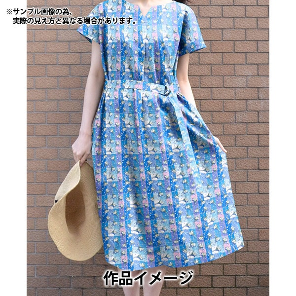 [Из 5] ткани "Liberty Fabric Tanalone Dancing Duffy Dil DC33551-YE" Liberty Japan Liberty Japan