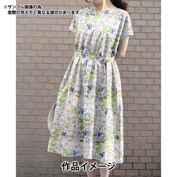 [الكمية تبدأ من 5] قماش "Liberty Fabrics Tana Lawn Irma's Garden DC33556-WE" Liberty Japan Liberty Japan