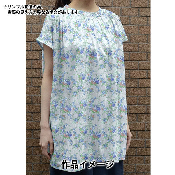 [来自数量5] 织物 “自由结构 塔纳草坪 Lydia Stripe DC33558-XE] Liberty Japan