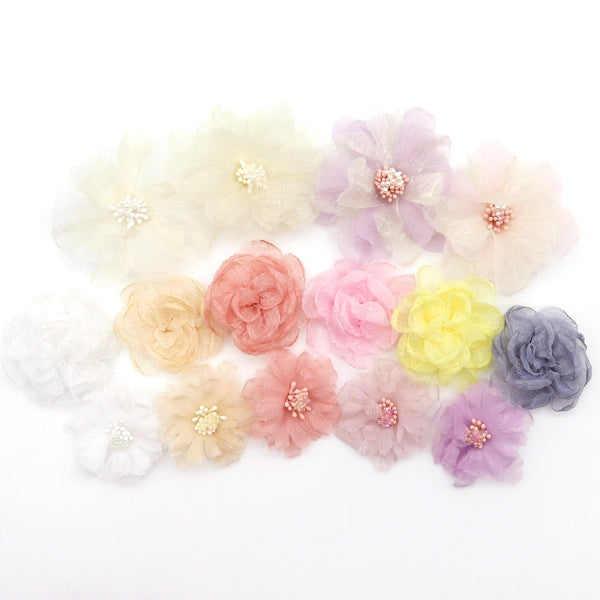 Flor artificial flor de seda "motivo de flor fms-3-pp"