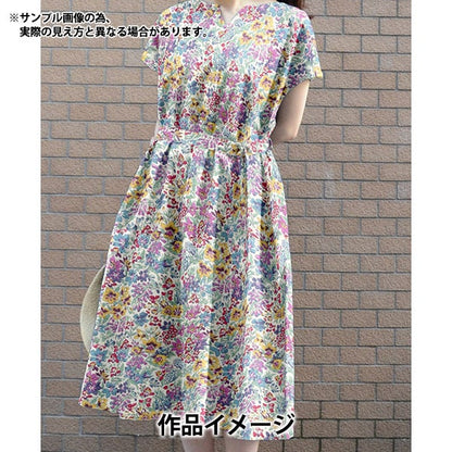 [Из количества 5] ткань "Liberty Fabric Organic Tanalone Bowes 157J901-A" Liberty Japan Liberty Japan