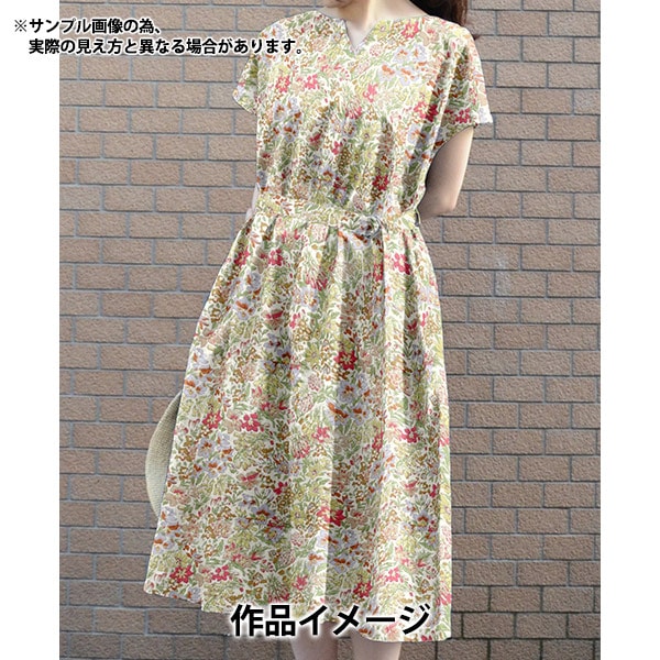 [Aus Quantität 5] Stoff "Liberty Fabric Organic Tanalon Bowes 157J901-B" Liberty Japan Liberty Japan