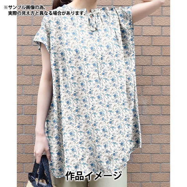 [Из 5] Ткань "Liberty Fabric Organic Tanalone Floribanda 157J902-A" Liberty Japan Liberty Japan