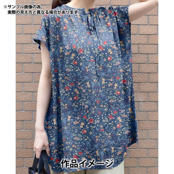 [Aus Menge 5] Stoff "Liberty Fabric Organic Tanalone Wandteppich 157J903-C" Liberty Japan