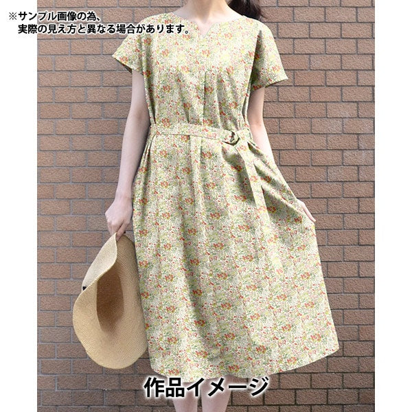 [Aus Menge 5] Stoff "Liberty Fabric Organic Tanalone Spring Blumen 157J904-A" Liberty Japan