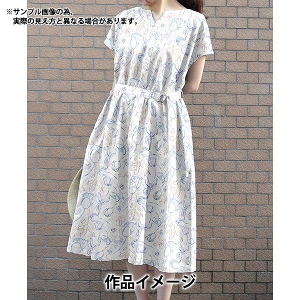 [Aus Menge 5] Stoff "Liberty Fabric Organic Tanalone Susie 157J905-D" Liberty Japan