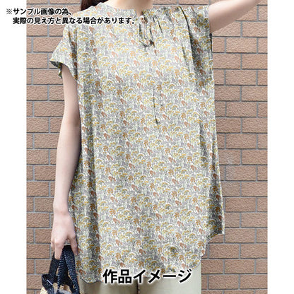 [Aus Quantität 5] Stoff "Liberty Fabric Organic Tanalone Lankashafields 157J910-D" Liberty Japan Liberty Japan