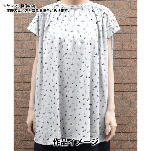 [Aus Menge 5] Stoff "Liberty Fabric Tanalone Kurs Tal Cruise 1224133-p24a" Liberty Japan