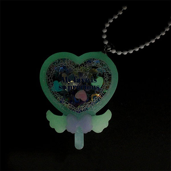 Resin kit "Make with resin Fangirling Glow Pogg Kit Kit Heart Uchiwa RSK-385] Eruberu Elbert