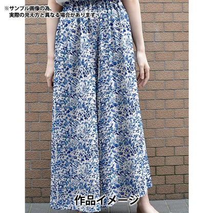 [From quantity 5] Fabric "Liberty Fabric Tana lawn Ferda 3631116-J24E] Liberty Japan