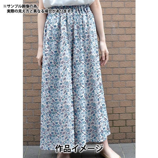 [De 5] Fabric "Liberty Fabric Tanalone Edenham 3637071-J24d" Libertad Japón Libertad Japón