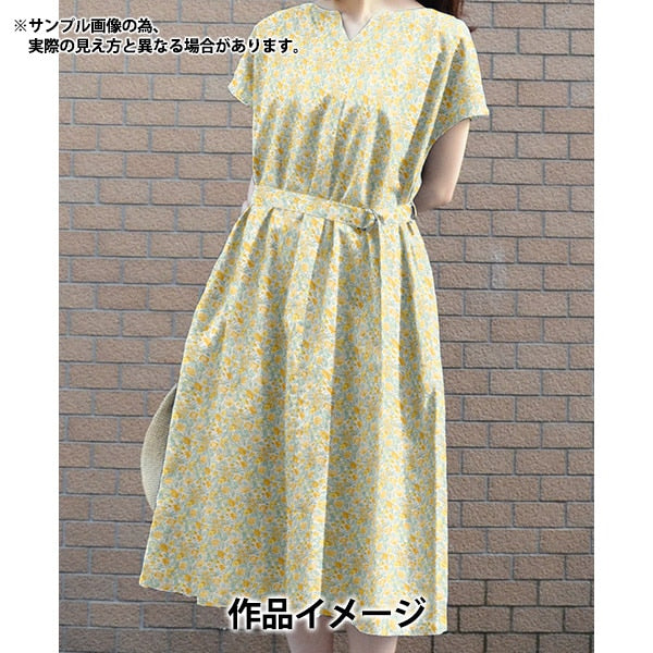 [Aus Menge 5] Stoff "Liberty Fabric Tanalone Florence Mei 3632002-J24B" Liberty Japan