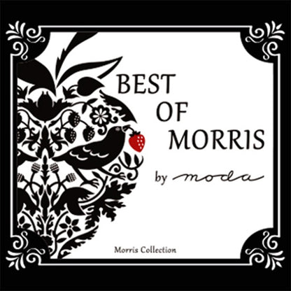 [الكمية من 5] قماش "MODA BEST OF MORRIS Sheet Pin Panel أرجواني 8365-66"