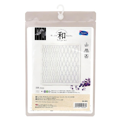 Kit de bordado "Kit Sashiko Hanabin Watari SK-459" Olympus o Imimpass