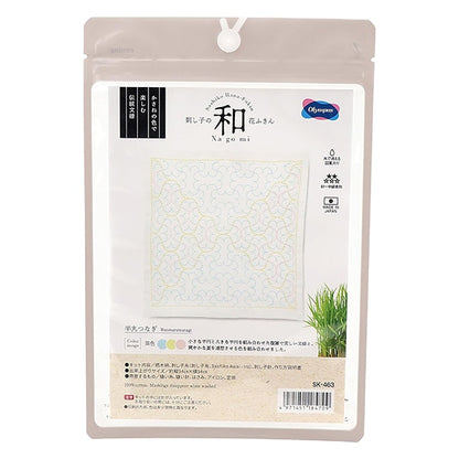 Embroidery kit "SashikoKit Hana Fukin Wakazu half-round connection SK-463] Olympus