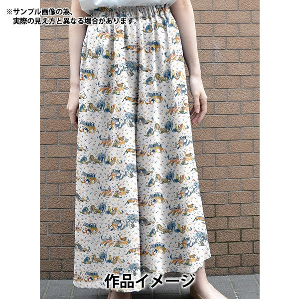 [الكمية تبدأ من 5] قماش "Liberty Fabrics Tana Lawn Jungle Crumble 363J4201-BU" Liberty Japan Liberty Japan