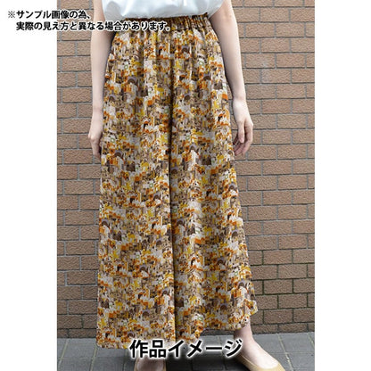 [Из 5] ткани "Liberty Fabric Tanalone Urban Jangle 363J4203-Du" Liberty Japan Liberty Japan