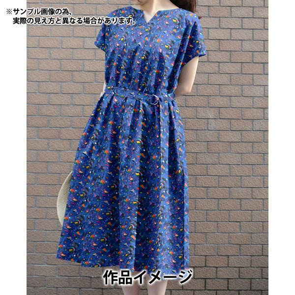 [From quantity 5] Fabric "Liberty Fabric Tana lawn Whut Rise Beyond 363J4206-BU] Liberty Japan