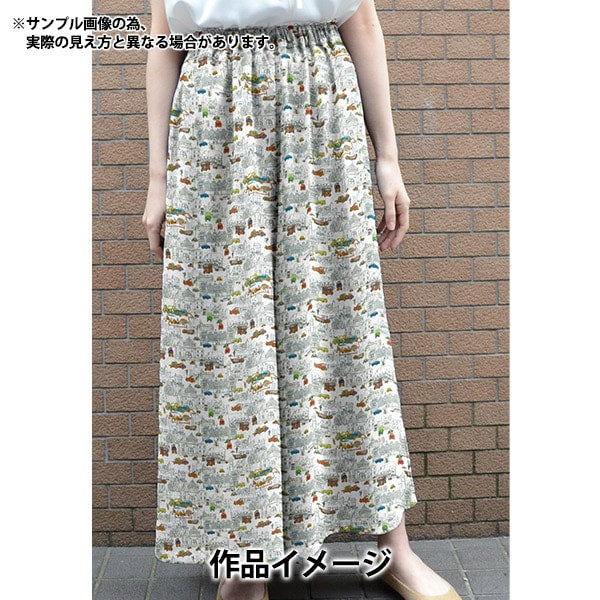 [De 5] Fabric "Liberty Fabric Tanalone Londons llamando 363J4207-Au" Liberty Japón Libertad Japón