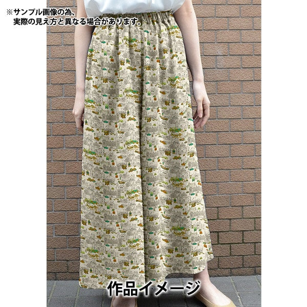 [Da 5] Fabric "Liberty Fabric Tanalone Londons Calling 363J4207-DU" Liberty Japan Liberty Japan