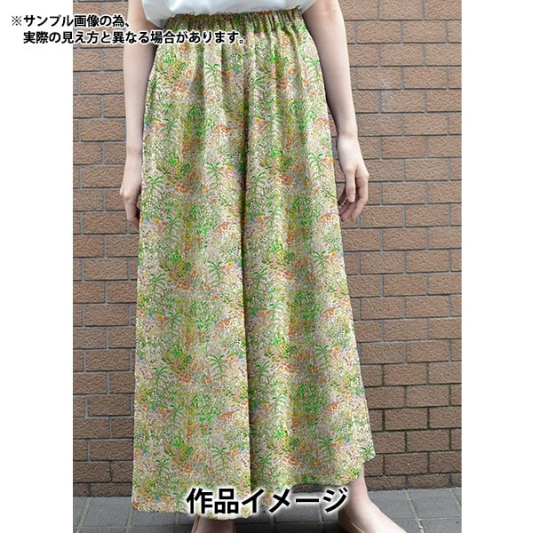 [Da 5] Fabric "Liberty Fabric Tanalone Fields of Eden 363J4209-Cu" Liberty Japan Liberty Japan