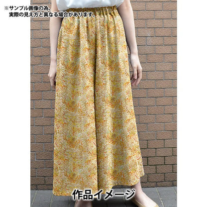 [De 5] Fabric "Liberty Fabric Tanalone Fields of Eden 363J4209-Du" Libertad Japón Libertad Japón