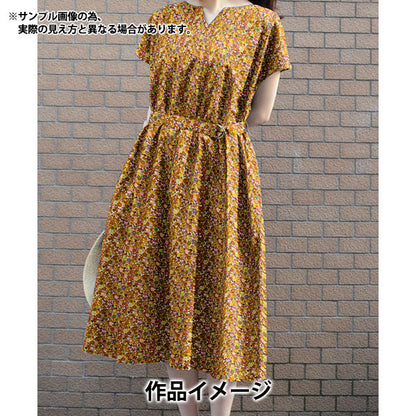 [Da 5] Fabric "Liberty Fabric Tanalone Gem Jive 363J4211-DU" Liberty Japan Liberty Japan