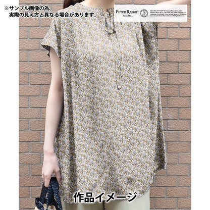 [الكمية تبدأ من 5] قماش "Liberty Fabrics Tana Lawn Peter's Tales DC30738J24D" [Yuzawaya Original]